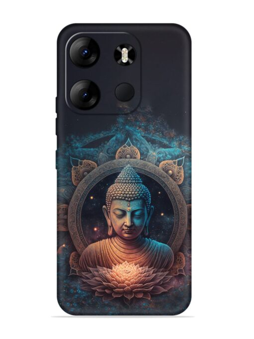 Gautam Buddha Embossed Soft Silicone Case for Tecno Spark Go (2023) Zapvi