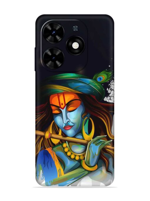 Krishna Art Embossed Soft Silicone Case for Tecno Spark Go (2024) Zapvi