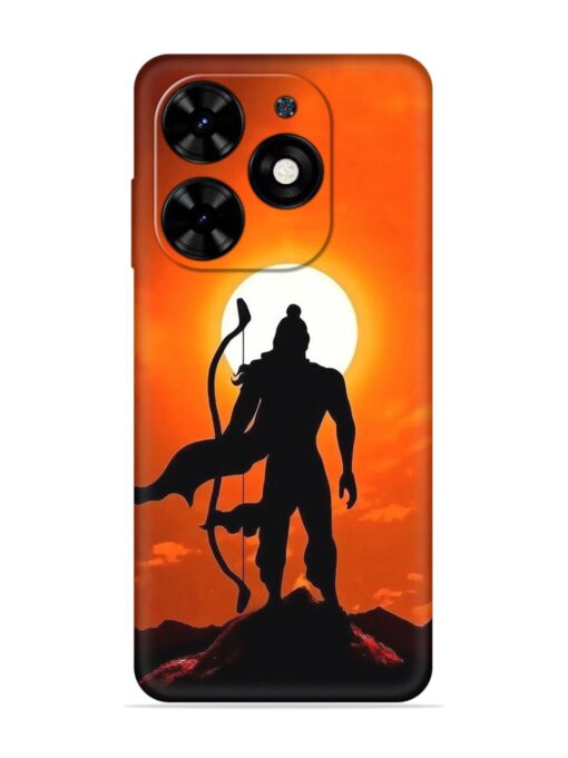 Shree Ram Embossed Soft Silicone Case for Tecno Spark Go (2024)