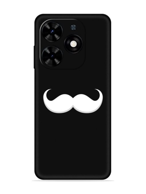 Mustache Vector Embossed Soft Silicone Case for Tecno Spark Go (2024)