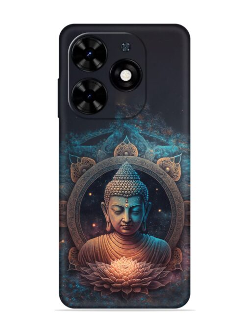 Gautam Buddha Embossed Soft Silicone Case for Tecno Spark Go (2024) Zapvi