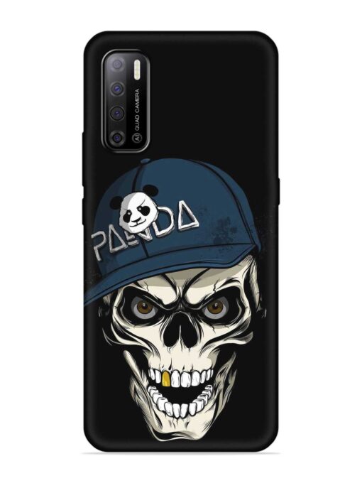 Panda Skull Embossed Soft Silicone Case for Tecno Spark Power 2