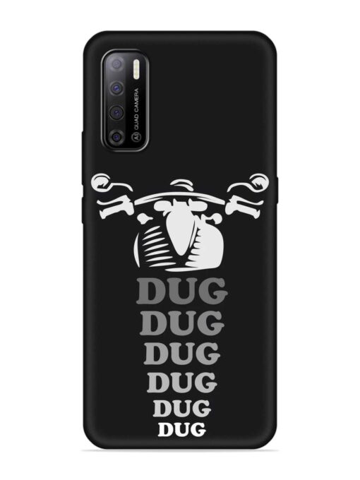 Dug Dug Dug Embossed Soft Silicone Case for Tecno Spark Power 2 Zapvi