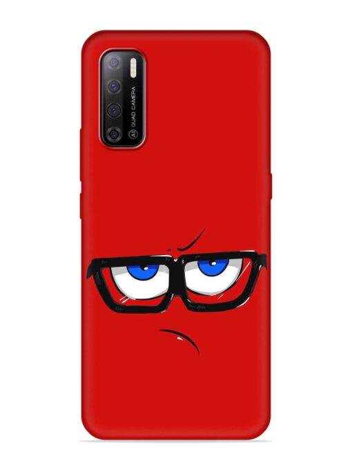 Rad Angry Face Embossed Soft Silicone Case for Tecno Spark Power 2