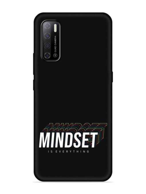 Mindset Everything Slogan Embossed Soft Silicone Case for Tecno Spark Power 2