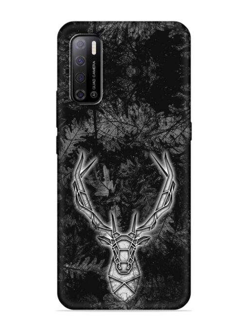 Ancient Deer Embossed Soft Silicone Case for Tecno Spark Power 2 Zapvi