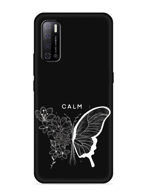 Calm Embossed Soft Silicone Case for Tecno Spark Power 2