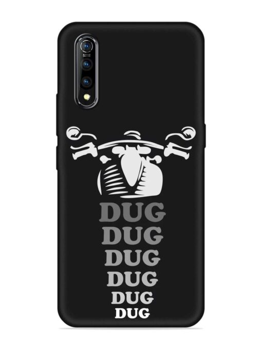 Dug Dug Dug Embossed Soft Silicone Case for Vivo S1 Zapvi