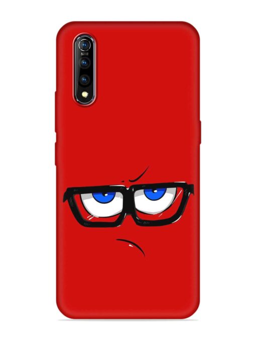 Rad Angry Face Embossed Soft Silicone Case for Vivo S1 Zapvi