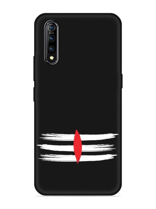 Mahadev Tilak Vector Embossed Soft Silicone Case for Vivo S1 Zapvi