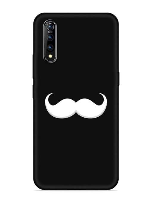 Mustache Vector Embossed Soft Silicone Case for Vivo S1 Zapvi