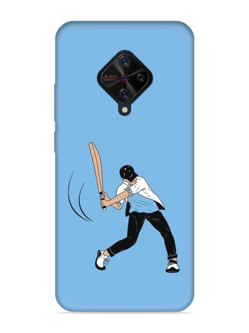 Cricket Gully Boy Embossed Soft Silicone Case for Vivo S1 Pro Zapvi