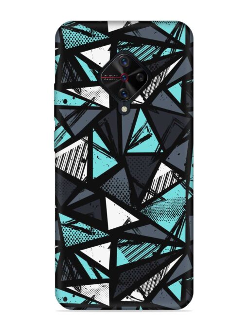 Abstract Seamless Embossed Soft Silicone Case for Vivo S1 Pro Zapvi