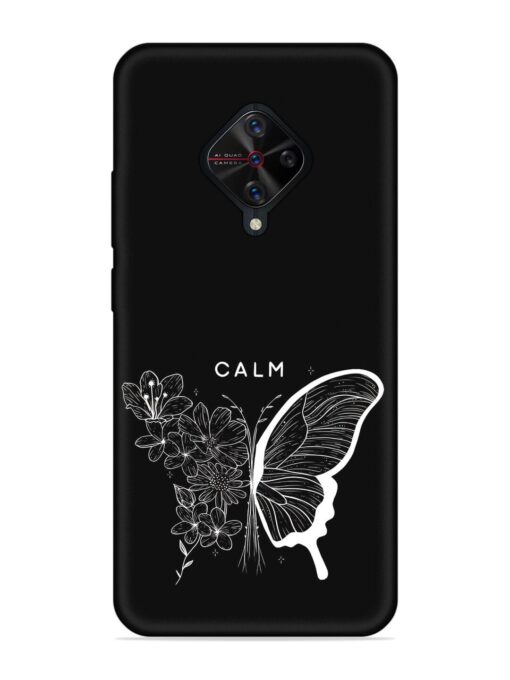 Calm Embossed Soft Silicone Case for Vivo S1 Pro Zapvi