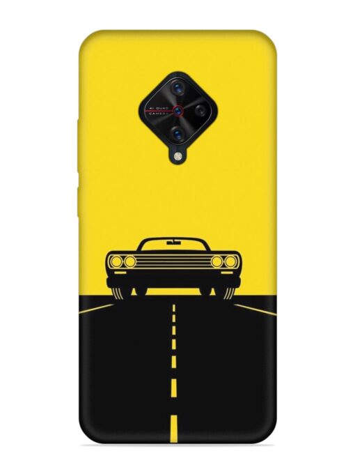 Classic Car Embossed Soft Silicone Case for Vivo S1 Pro Zapvi