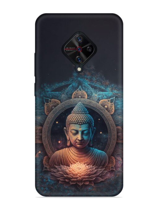 Gautam Buddha Embossed Soft Silicone Case for Vivo S1 Pro Zapvi