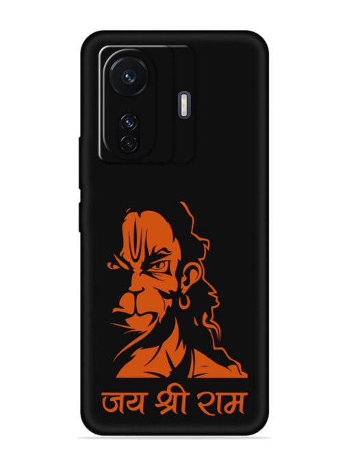 Angry Hanuman Embossed Soft Silicone Case for Vivo T1 Pro (5G) Zapvi