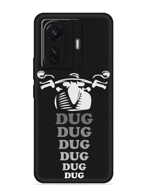 Dug Dug Dug Embossed Soft Silicone Case for Vivo T1 Pro (5G) Zapvi