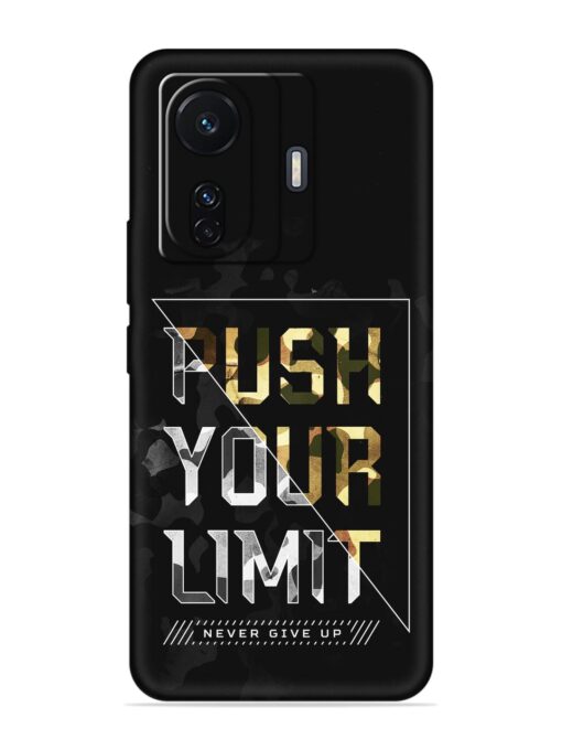 Push Your Limits Embossed Soft Silicone Case for Vivo T1 Pro (5G)