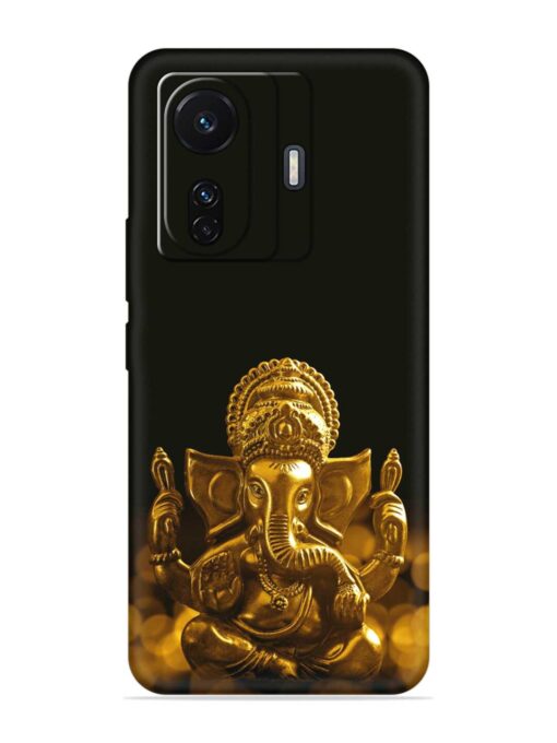 Lord Ganesha Indian Festival Embossed Soft Silicone Case for Vivo T1 Pro (5G) Zapvi