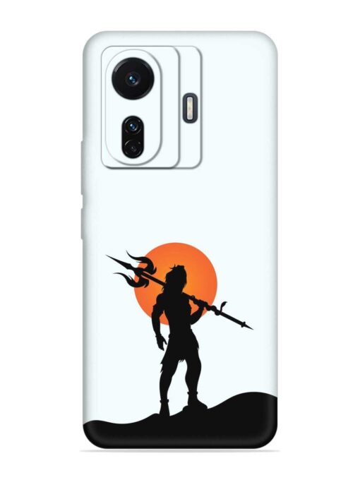 Lord Mahadev Trendy Embossed Soft Silicone Case for Vivo T1 Pro (5G) Zapvi