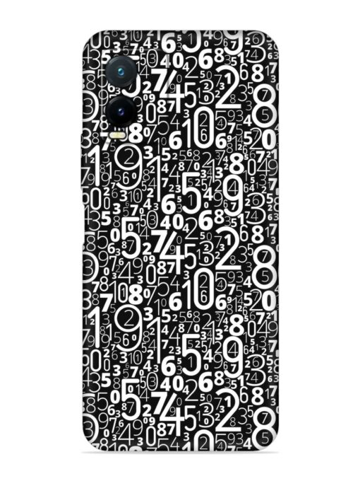 Many Numbers Different Embossed Soft Silicone Case for Vivo T1X Zapvi