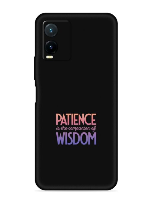 Patience Is The Embossed Soft Silicone Case for Vivo T1X Zapvi