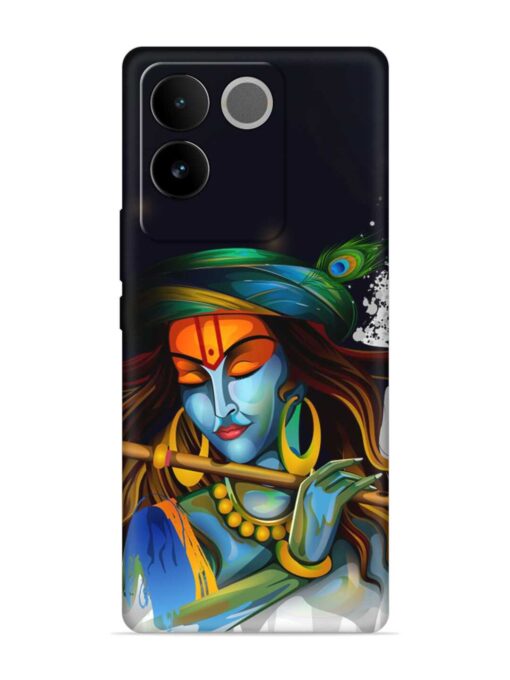 Krishna Art Embossed Soft Silicone Case for Vivo T2 Pro (5G) Zapvi