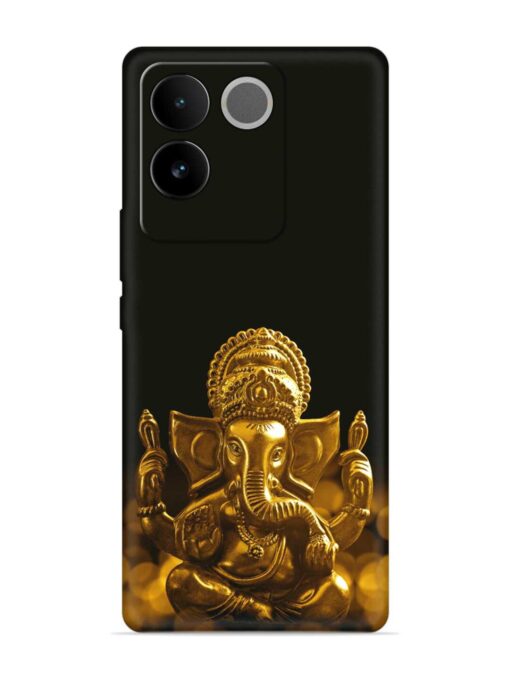 Lord Ganesha Indian Festival Embossed Soft Silicone Case for Vivo T2 Pro (5G) Zapvi