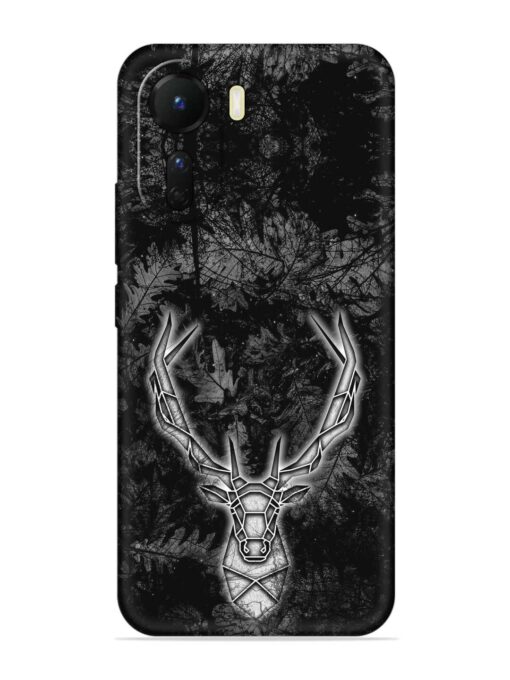 Ancient Deer Embossed Soft Silicone Case for Vivo T2X (5G)