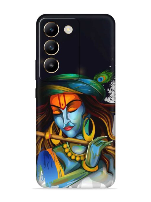 Krishna Art Embossed Soft Silicone Case for Vivo T3 (5G)