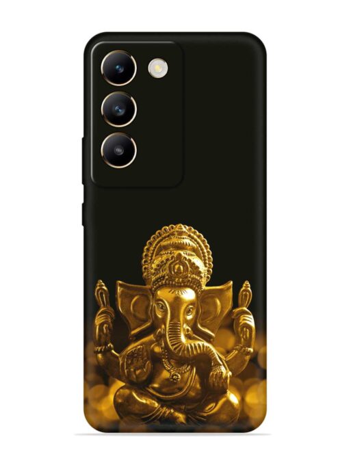 Lord Ganesha Indian Festival Embossed Soft Silicone Case for Vivo T3 (5G) Zapvi