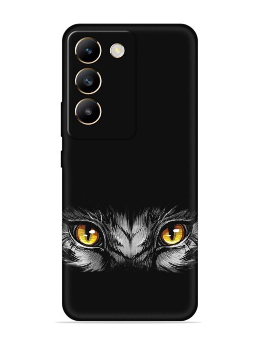 Scary Eye Embossed Soft Silicone Case for Vivo T3 (5G) Zapvi