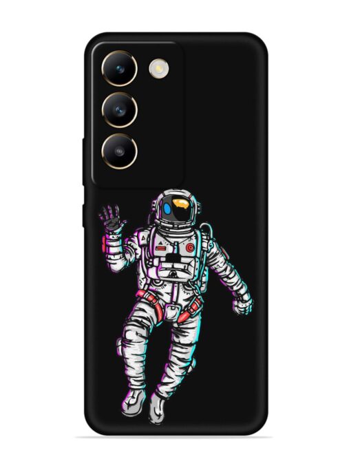 Spaceman Embossed Soft Silicone Case for Vivo T3 (5G) Zapvi