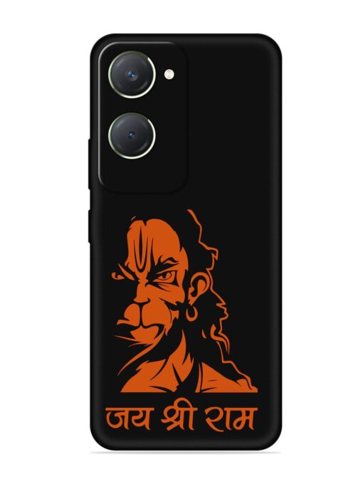 Angry Hanuman Embossed Soft Silicone Case for Vivo T3 Lite (5G)