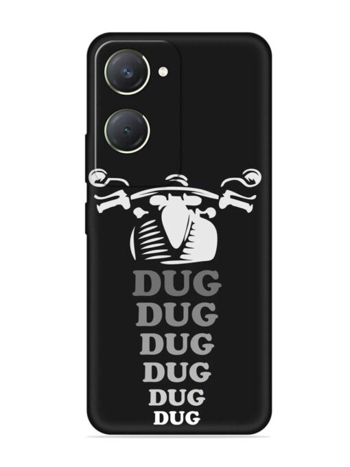 Dug Dug Dug Embossed Soft Silicone Case for Vivo T3 Lite (5G) Zapvi