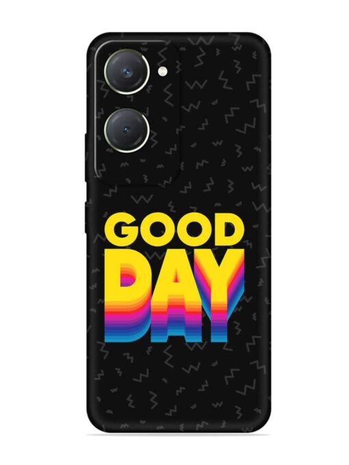 Good Day Embossed Soft Silicone Case for Vivo T3 Lite (5G) Zapvi