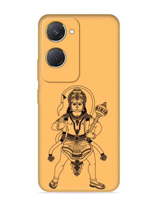 Indian God Hanuman Embossed Soft Silicone Case for Vivo T3 Lite (5G) Zapvi