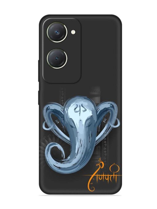 Illustration Lord Ganpati Embossed Soft Silicone Case for Vivo T3 Lite (5G) Zapvi