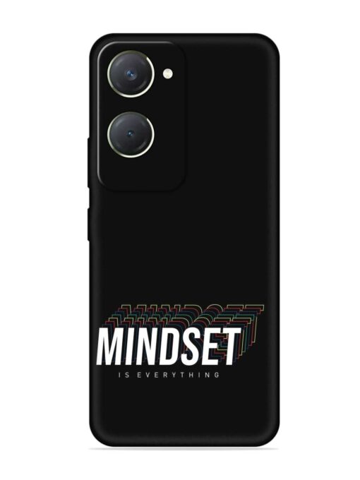 Mindset Everything Slogan Embossed Soft Silicone Case for Vivo T3 Lite (5G) Zapvi