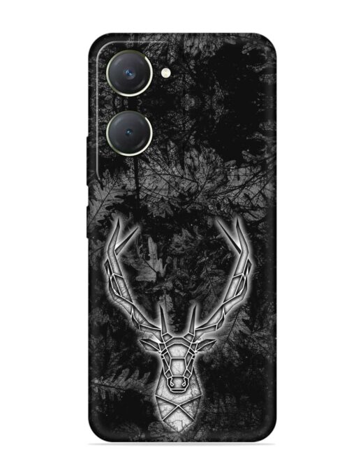 Ancient Deer Embossed Soft Silicone Case for Vivo T3 Lite (5G) Zapvi