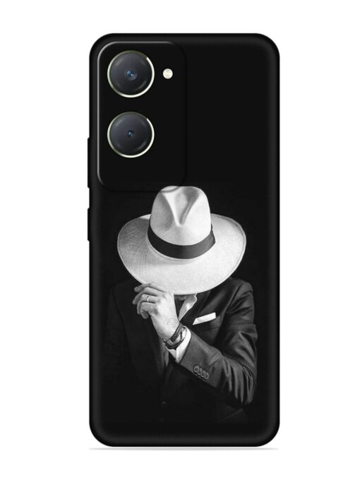 Men Under Hat Embossed Soft Silicone Case for Vivo T3 Lite (5G) Zapvi