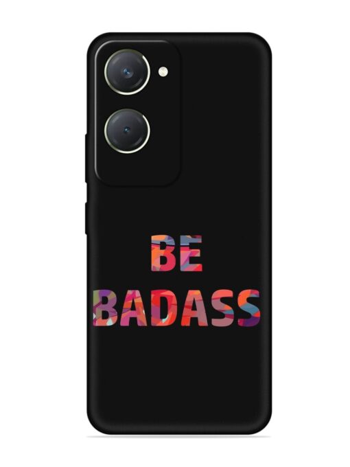 Be Badass Embossed Soft Silicone Case for Vivo T3 Lite (5G) Zapvi