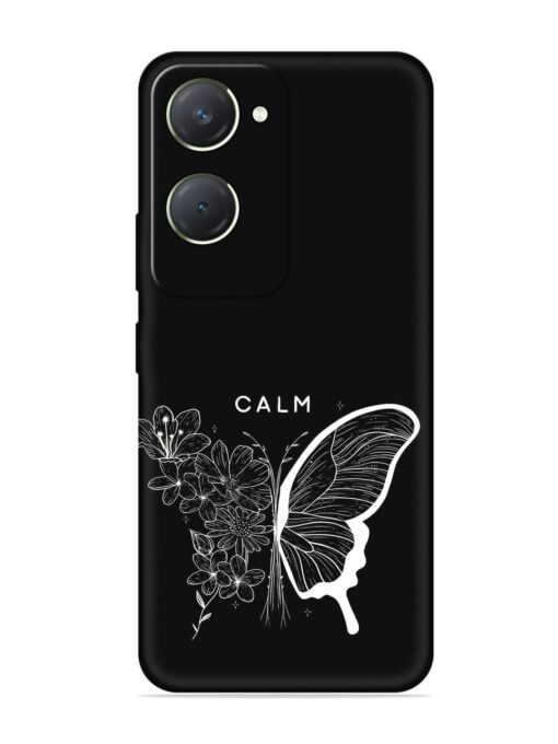 Calm Embossed Soft Silicone Case for Vivo T3 Lite (5G) Zapvi