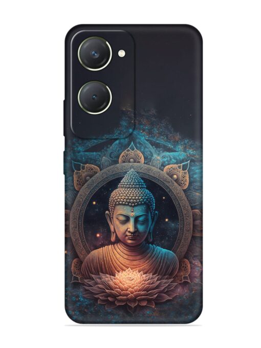 Gautam Buddha Embossed Soft Silicone Case for Vivo T3 Lite (5G) Zapvi