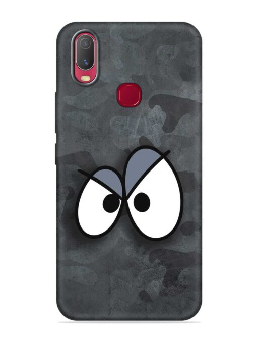 Big Eyes Night Mode Embossed Soft Silicone Case for Vivo U10 Zapvi