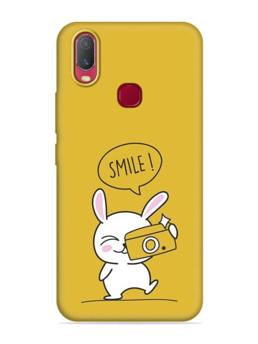 Hey Smile Please Embossed Soft Silicone Case for Vivo U10 Zapvi