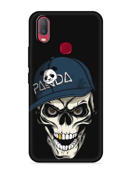 Panda Skull Embossed Soft Silicone Case for Vivo U10 Zapvi