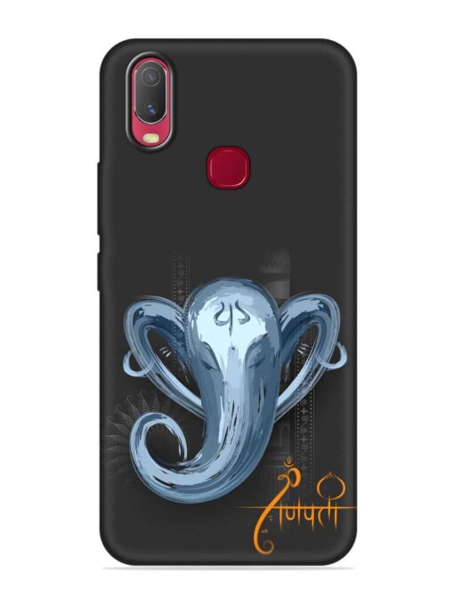 Illustration Lord Ganpati Embossed Soft Silicone Case for Vivo U10 Zapvi