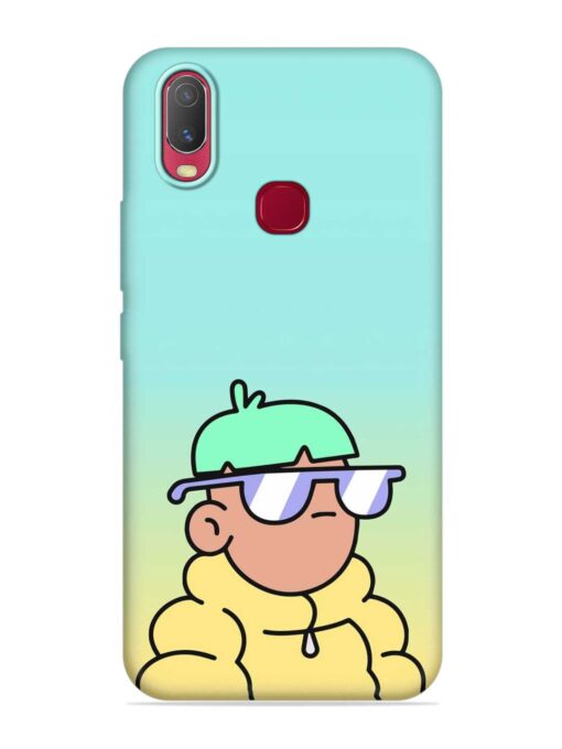 Doodles Cool Character Embossed Soft Silicone Case for Vivo U10 Zapvi